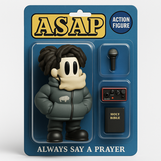 ASAP X RAP BUDDIES ACTION FIGURE